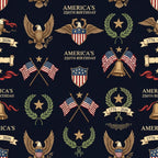 Gilded Liberty Pattern 23 Fleece Fabric
