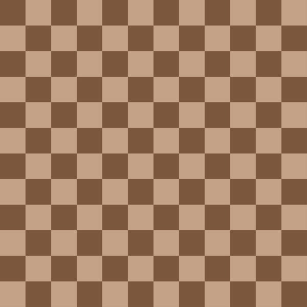 brown, beige, checkered pattern, checkerboard, geometric design, two-tone, alternating squares,, fabric panel, neutral colors, earth tones, taupe, chocolate brown, grid pattern, repeating motif, crafting fabric, sewing material, coordinating colors, uniform squares