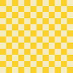 Tonal Squares Pattern 4 yellow and cream checkerboard fleece fabric with alternating bright yellow and ivory squares
