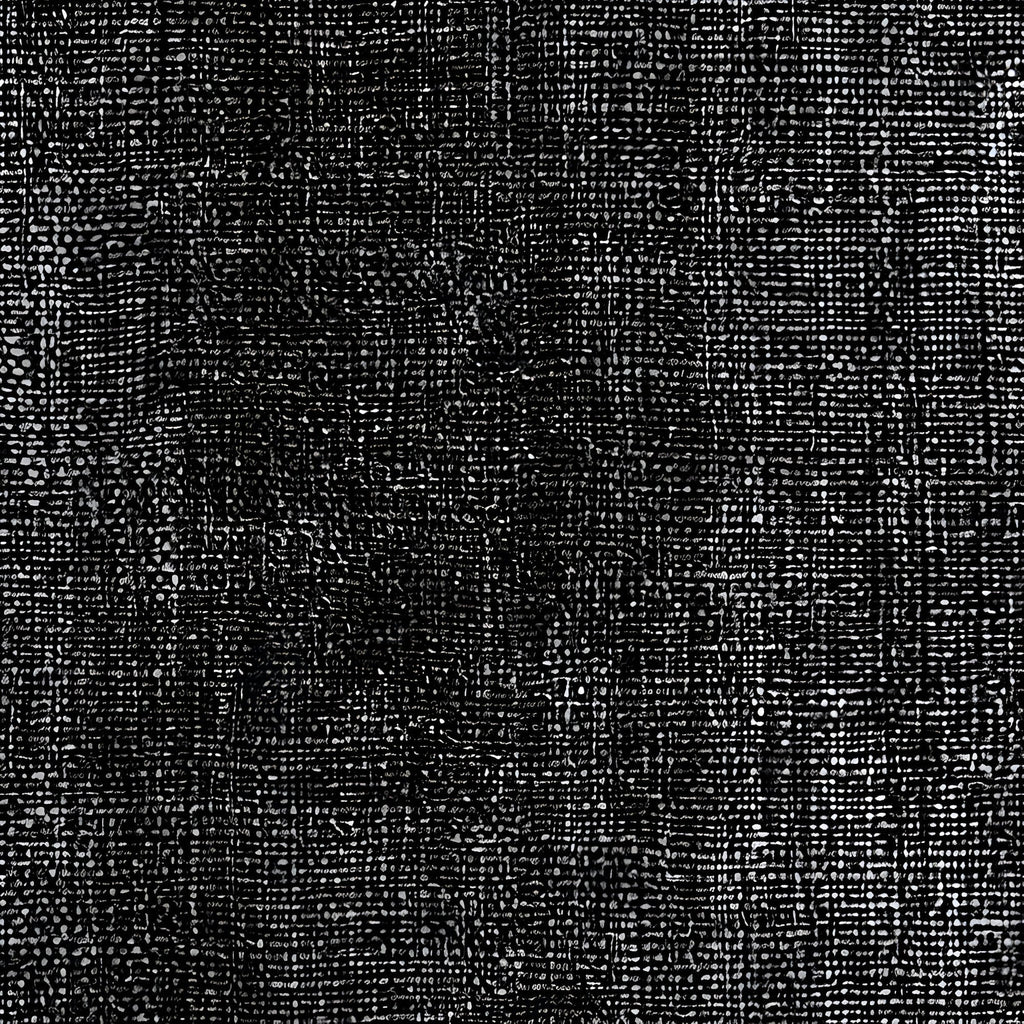 Black Denim Pattern 9 Fleece Fabric