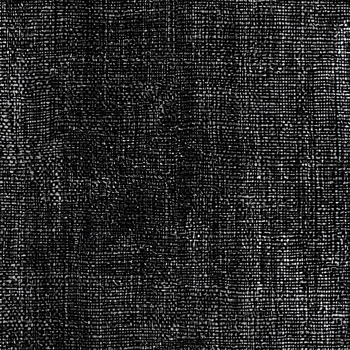 Black Denim Pattern 9 Fleece Fabric