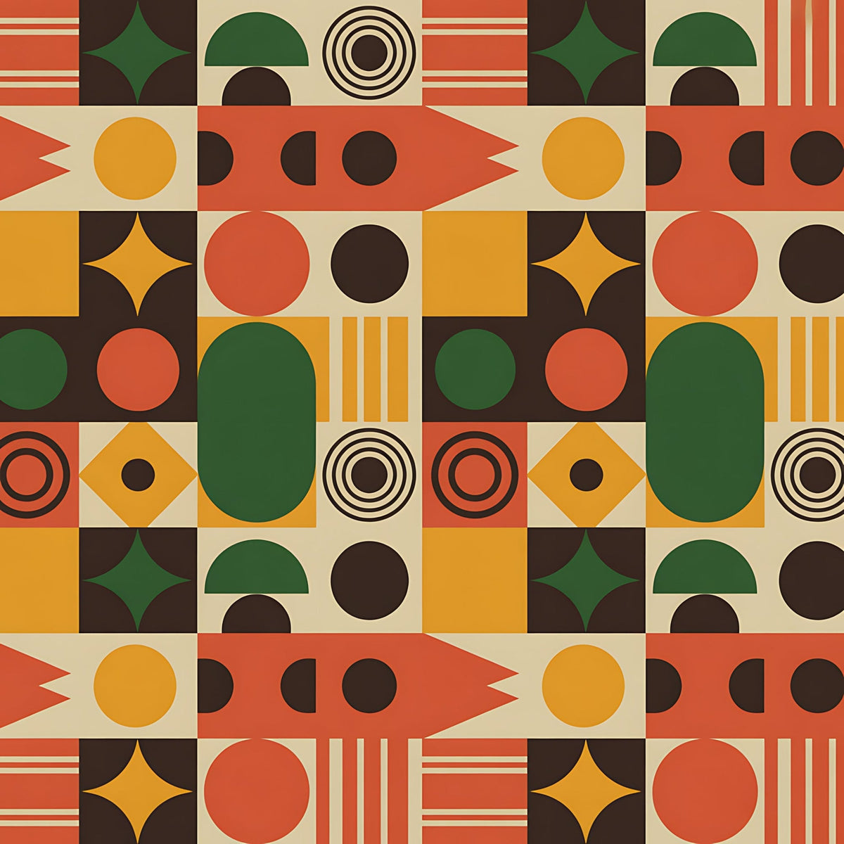Heritage Portraits Pattern 27 Fleece Fabric