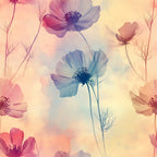 Petal Haze Pattern 4 Fleece Fabric
