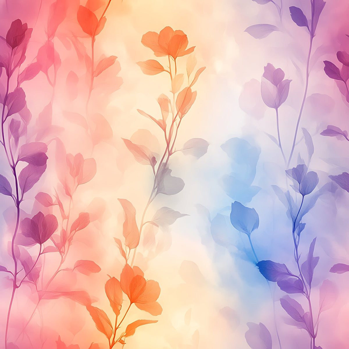 Petal Haze Pattern 8 Fleece Fabric
