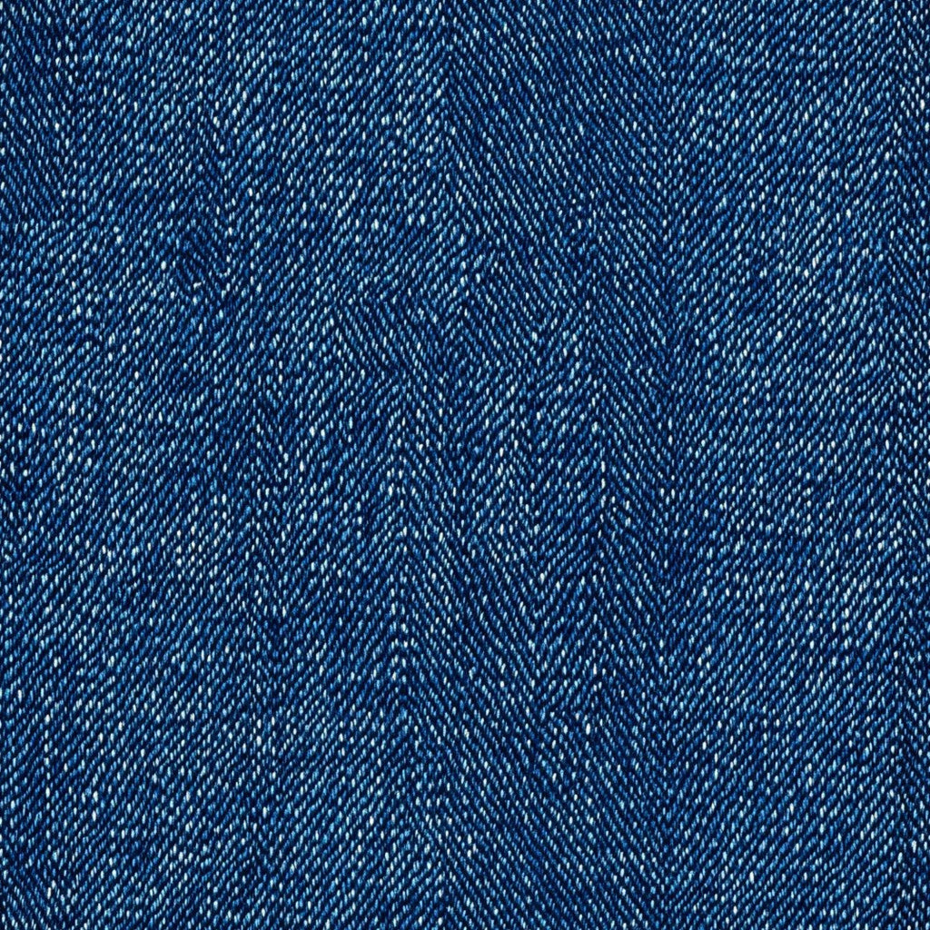 Indigo Twill Pattern 12 Fleece Fabric