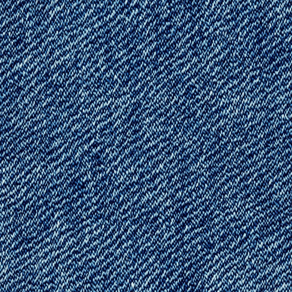 Indigo Twill Pattern 17 Fleece Fabric
