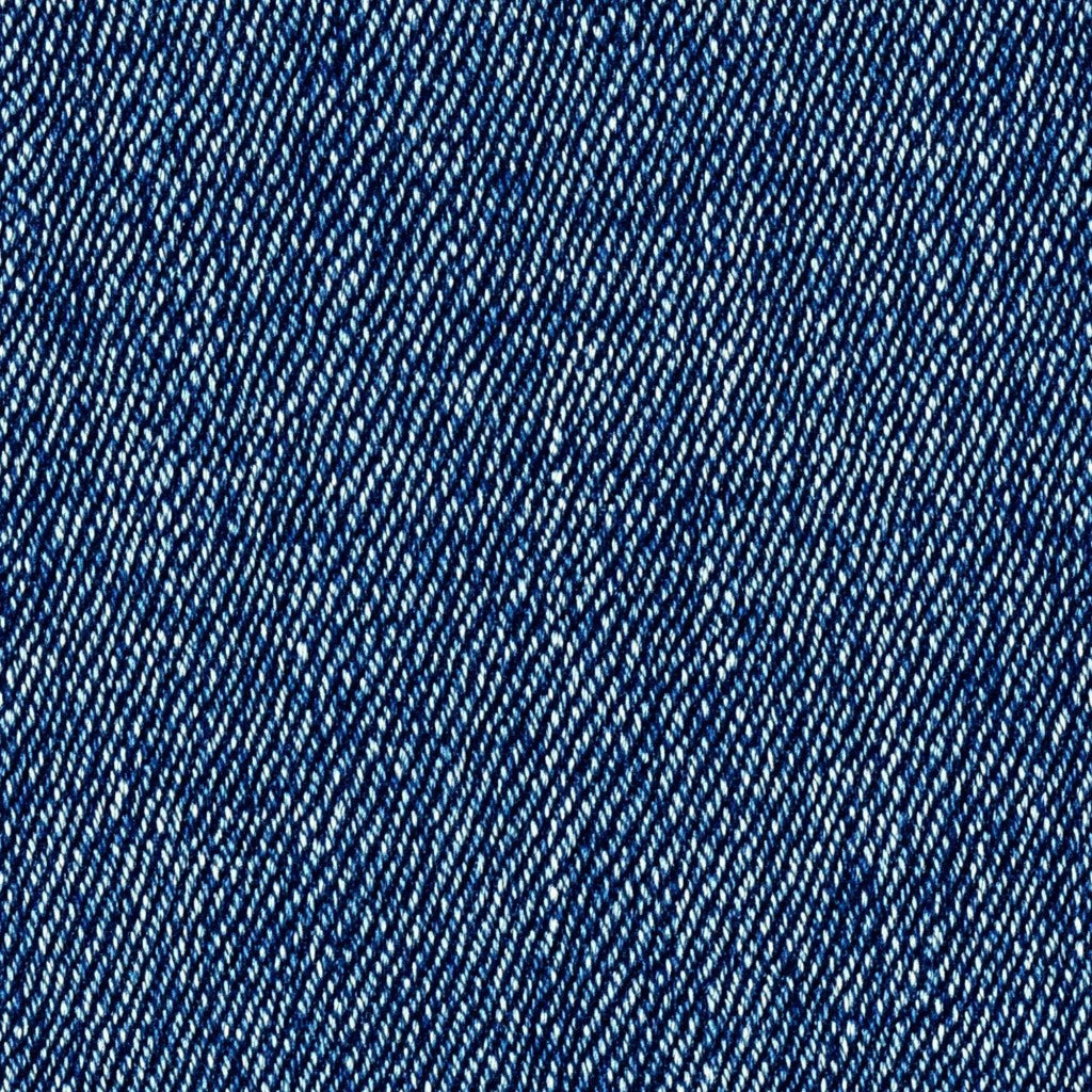 Indigo Twill Pattern 7 Fleece Fabric