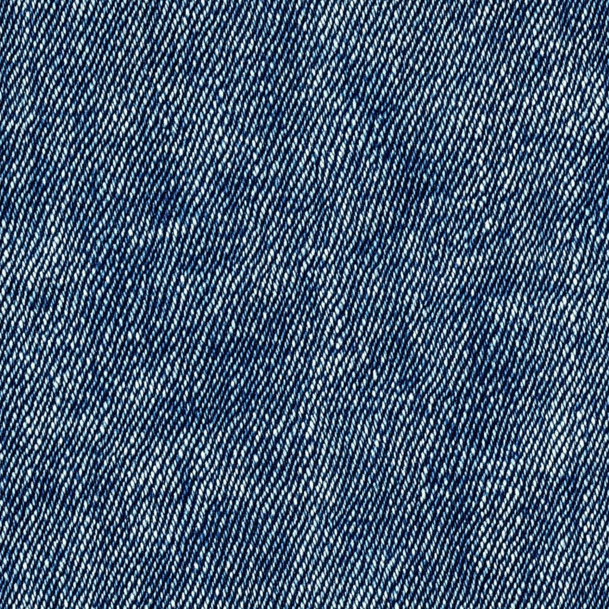 Indigo Twill Pattern 9 Fleece Fabric