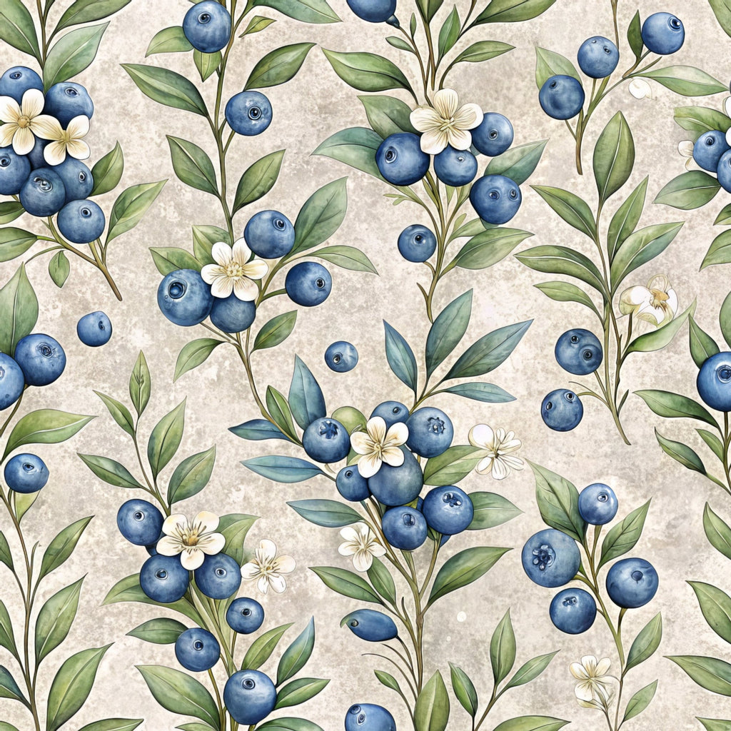 Huckleberry Harvest Pattern 6 Fleece Fabric