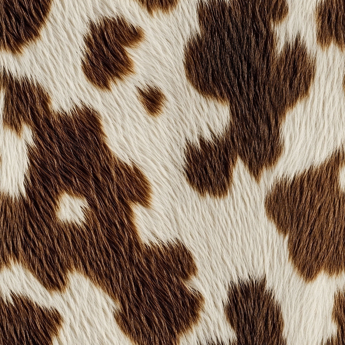 brown, white, cream, cow hide, animal print, cow pattern, spotted, irregular patches, natural markings, realistic texture, fur texture,, fabric panel, cowhide design, bovine, farm animal, rustic, organic shapes, mottled pattern, western theme