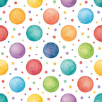 Sprinkle Party Pattern 11 Fleece Fabric
