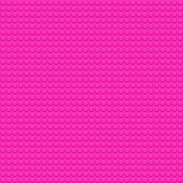 hot pink, magenta, building blocks, geometric circles, dots pattern, raised texture, embossed design,, fabric panel, monochromatic, toy blocks, children's theme, playful pattern, bright pink, uniform grid, circular motifs, crafting material, sewing fabric, kids decor, repetitive design