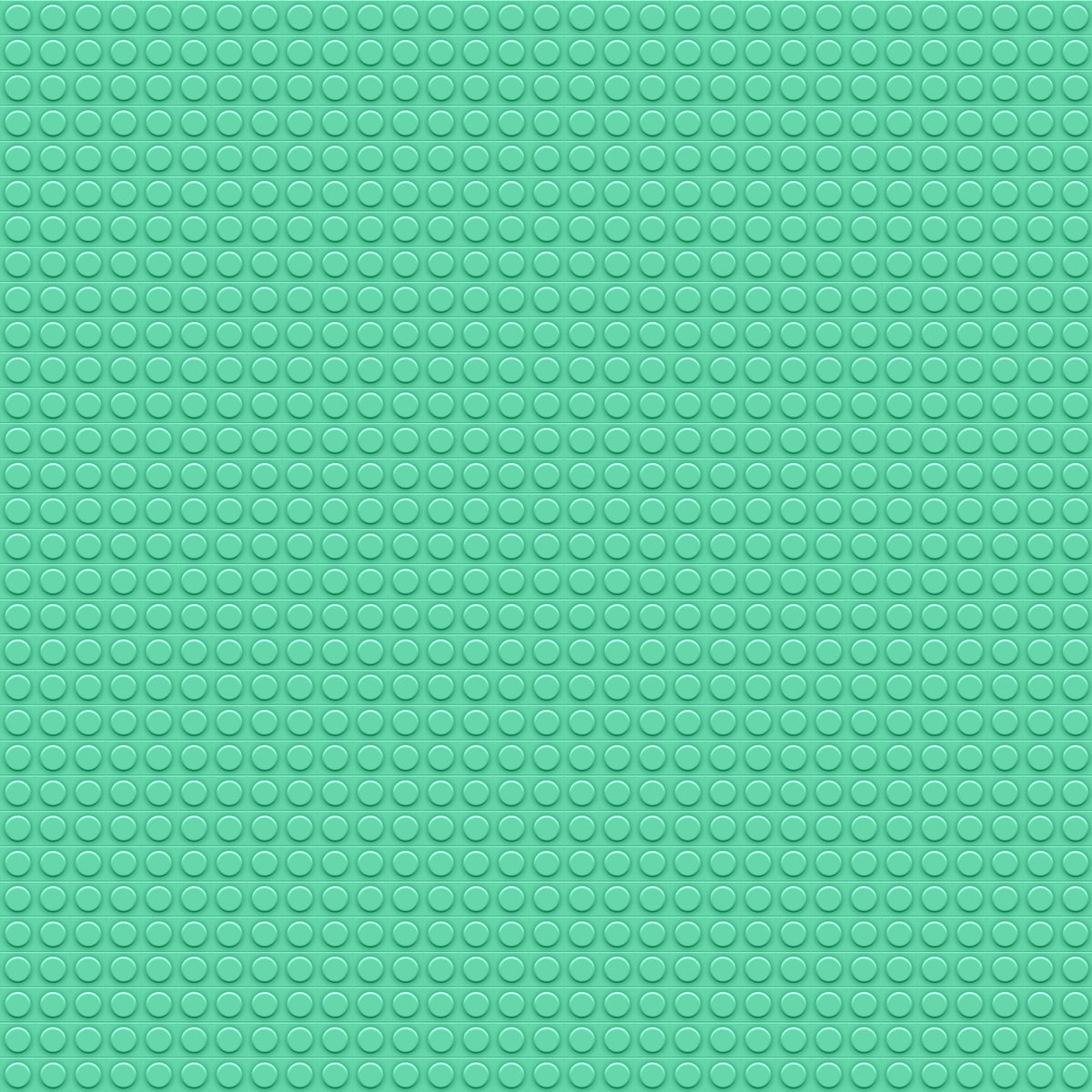 green, mint green, building blocks, circular studs, lego-inspired, geometric pattern, textured surface, raised dots, construction theme,, fabric panel, repeating pattern, toy blocks, children's fabric, craft fabric, sewing material, uniform pattern, structured design, building toys