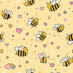 Pollen Parade Pattern 1 Fleece Fabric