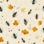 Pollen Parade Pattern 26 Fleece Fabric