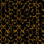 Pollen Parade Pattern 40 Fleece Fabric