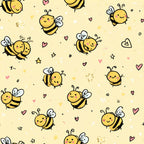 Pollen Parade Pattern 48 Fleece Fabric