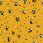 Pollen Parade Pattern 5 Fleece Fabric