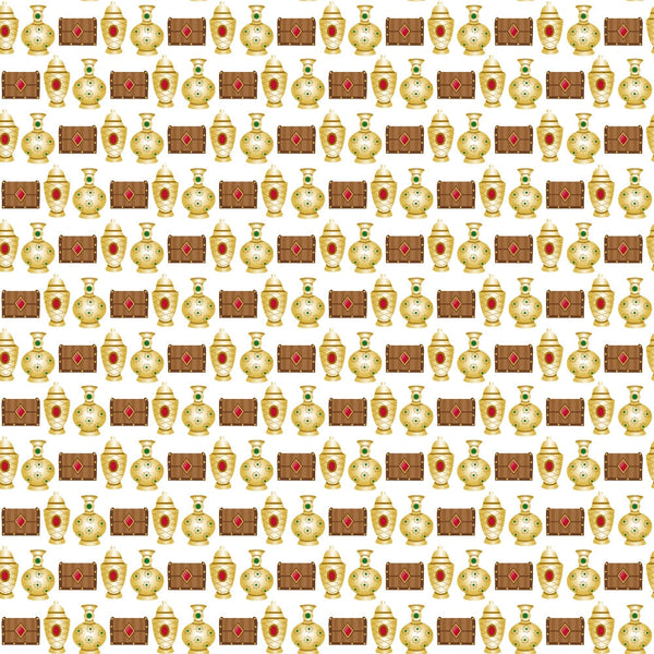 christmas nativity, cartoon style, religious scene, gold, brown, red, green, repeating pattern,, fabric panel, holiday theme, biblical characters, festive colors, craft fabric, seasonal motif, nativity figures, warm tones, christmas decor, religious imagery, holiday crafting
