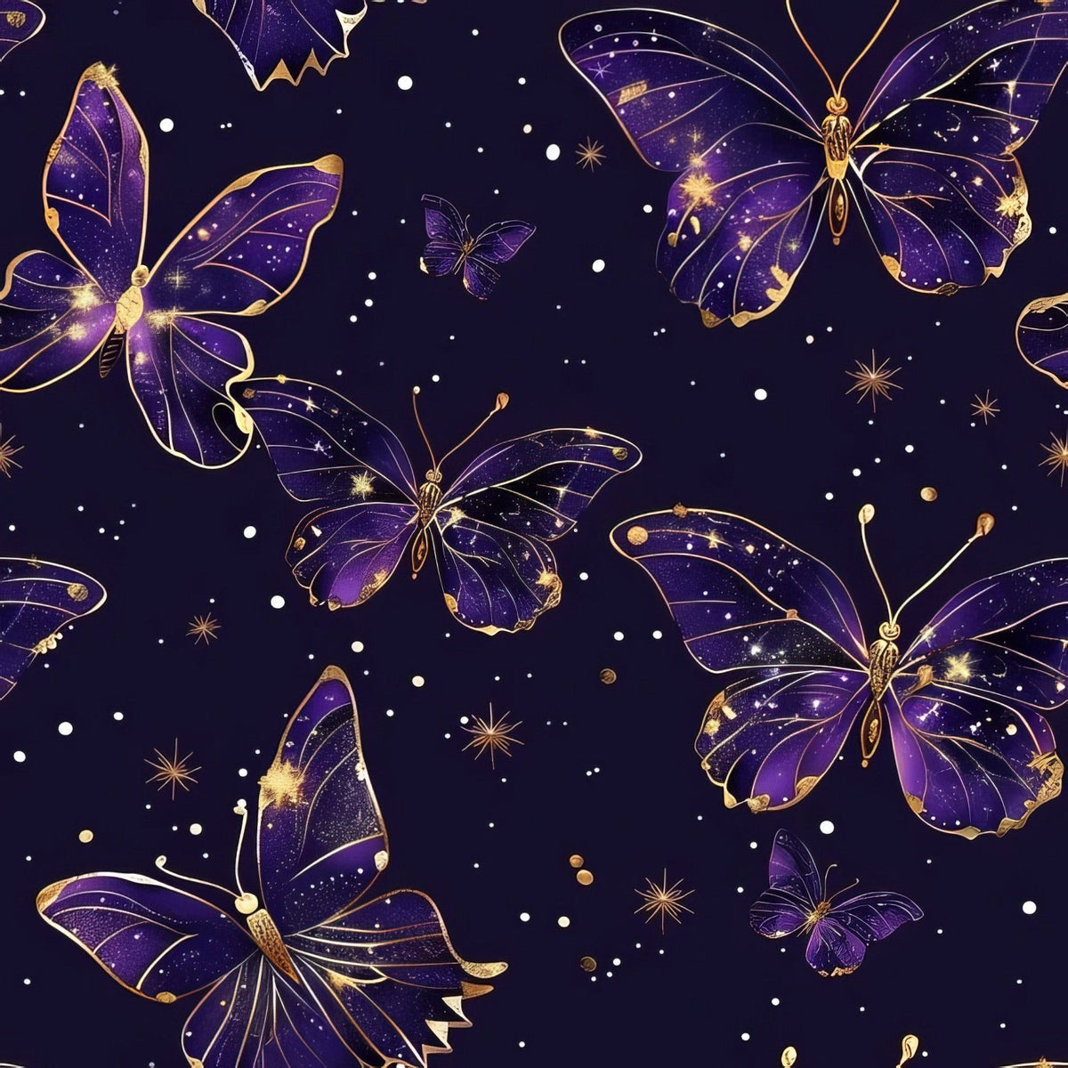 Neon Flutter Pattern 15 Fleece Fabric