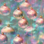 Opalescent Baubles Pattern 13 Fleece Fabric