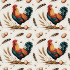 Nesting Hens Pattern 1 Fleece Fabric