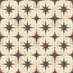 Mariner's Star Pattern 3 Fleece Fabric