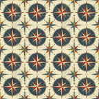 Mariner's Star Pattern 5 Fleece Fabric