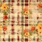 Faded Farmhouse Blooms Pattern 13 Fleece Fabric