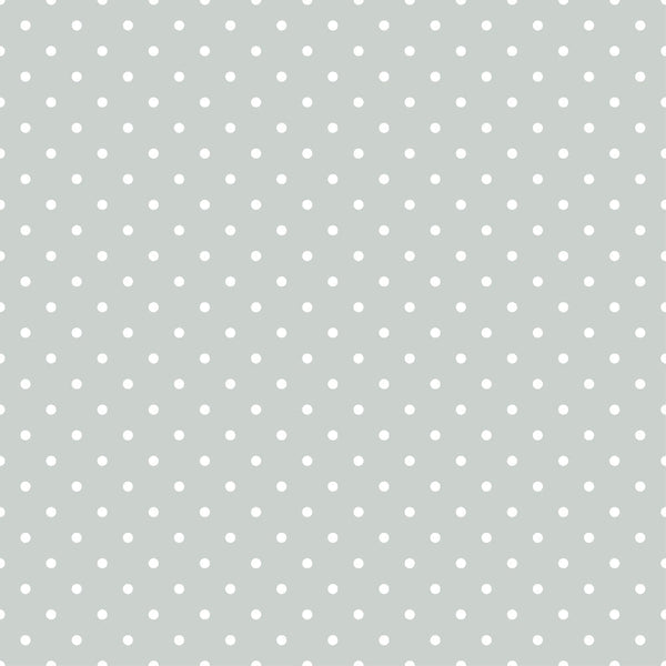 sage green, white polka dots, small dots, geometric pattern, pastel colors, minimalist design, subtle pattern,, fabric panel, soft green, regular spacing, simple dots, understated style, muted tones, delicate pattern, cotton fabric, coordinating fabric, blender fabric, basic pattern, nursery fabric