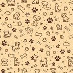 Cubist Canines Pattern 16 Fleece Fabric