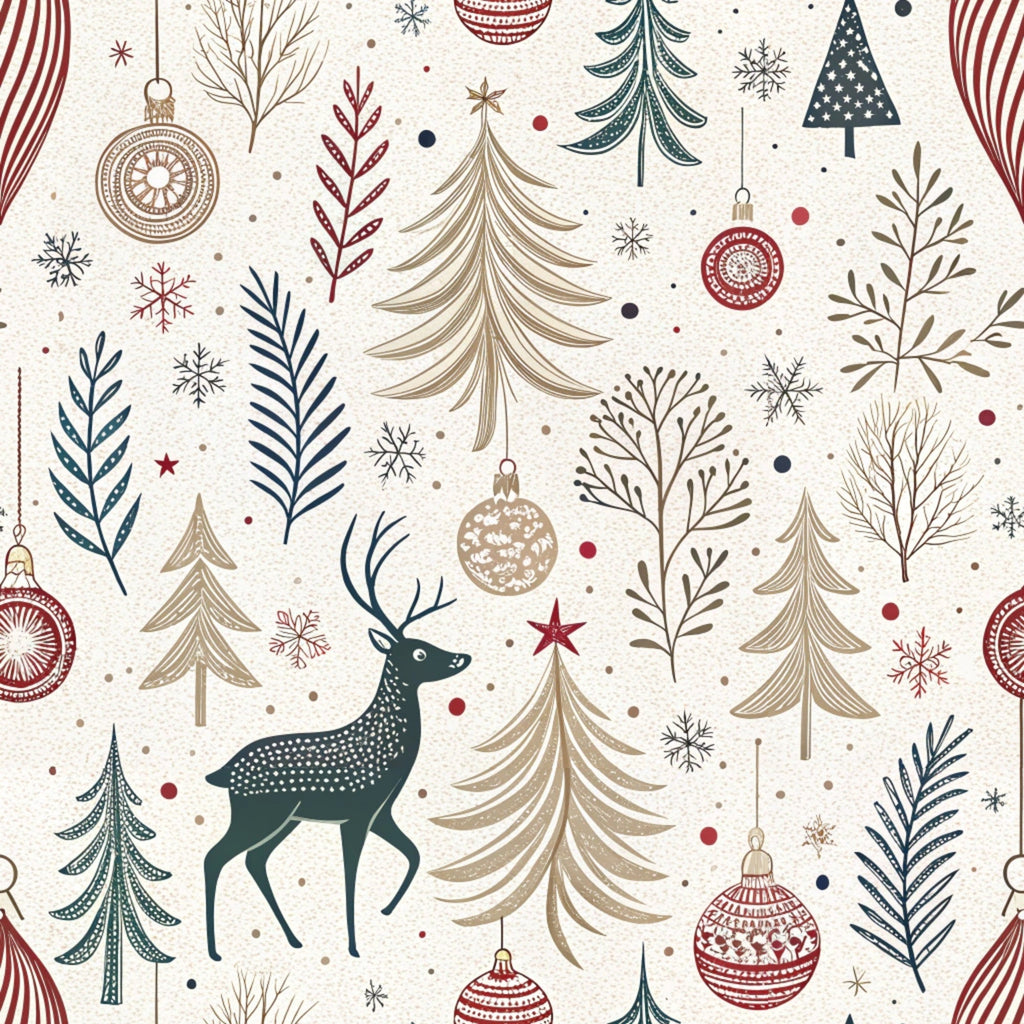 Dear Santa Pattern 11 Fleece Fabric