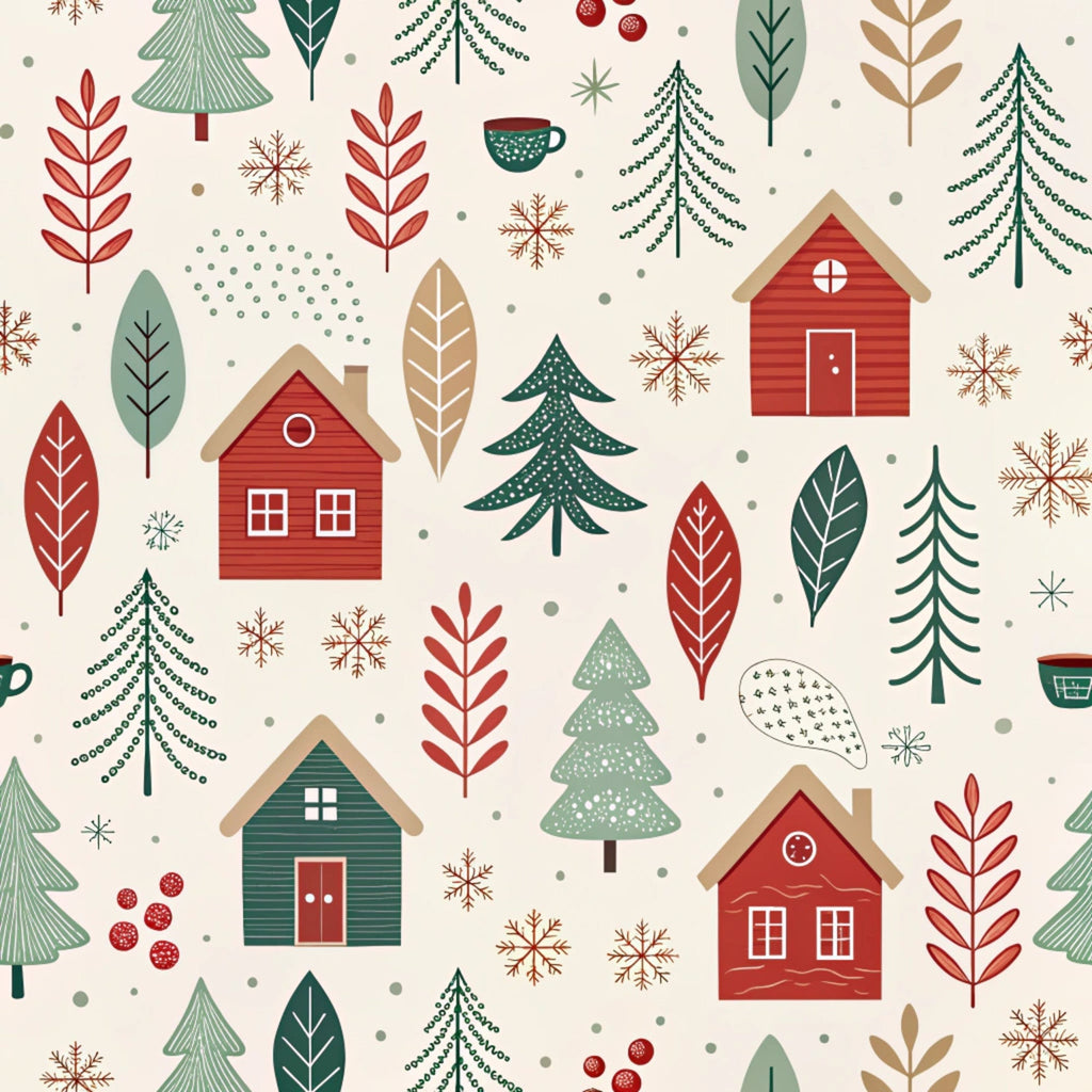 Dear Santa Pattern 15 Fleece Fabric