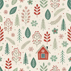 Dear Santa Pattern 16 Fleece Fabric