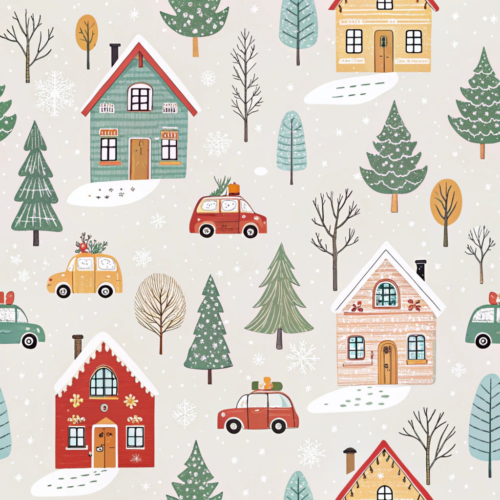 Dear Santa Pattern 17 Fleece Fabric