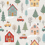 Dear Santa Pattern 17 Fleece Fabric