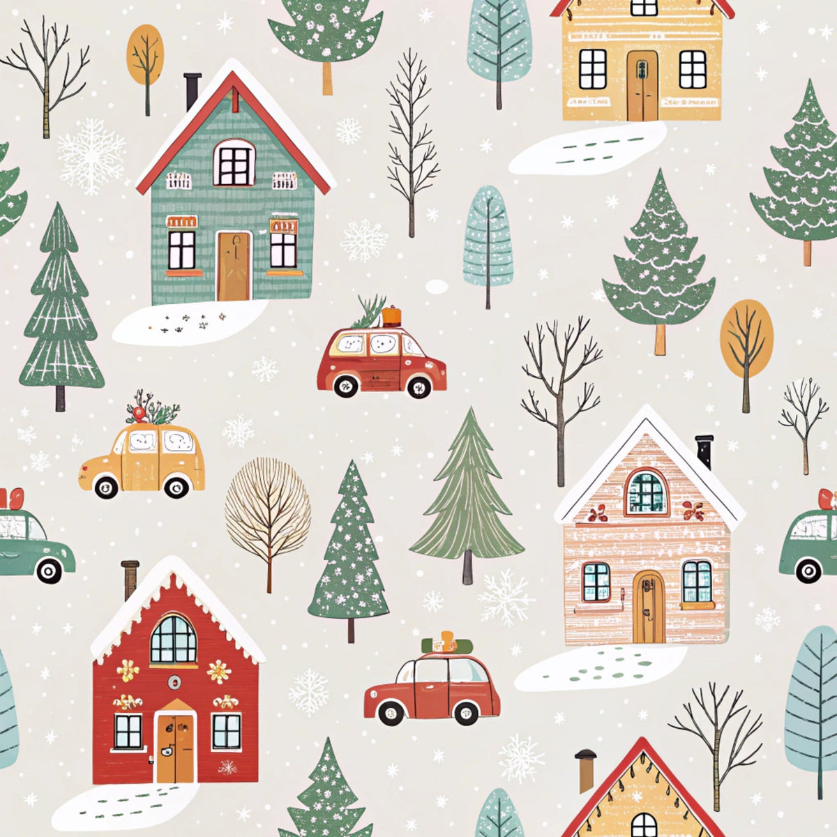 Dear Santa Pattern 17 Fleece Fabric