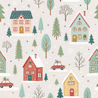 Dear Santa Pattern 18 Fleece Fabric