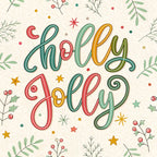 Dear Santa Pattern 7 Fleece Fabric