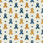 Ribbons of Hope Pattern 26 Fleece Fabric