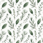 Rosemary Wreaths Pattern 13 Fleece Fabric
