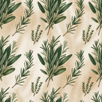 Rosemary Wreaths Pattern 36 Fleece Fabric
