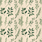 Rosemary Wreaths Pattern 37 Fleece Fabric