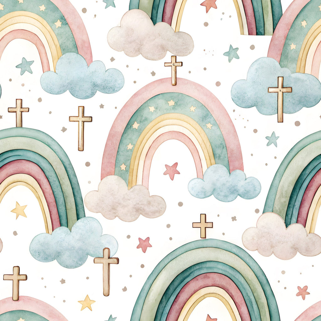 Sacred Meadow Pattern 2 Fleece Fabric