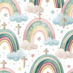 Sacred Meadow Pattern 2 Fleece Fabric