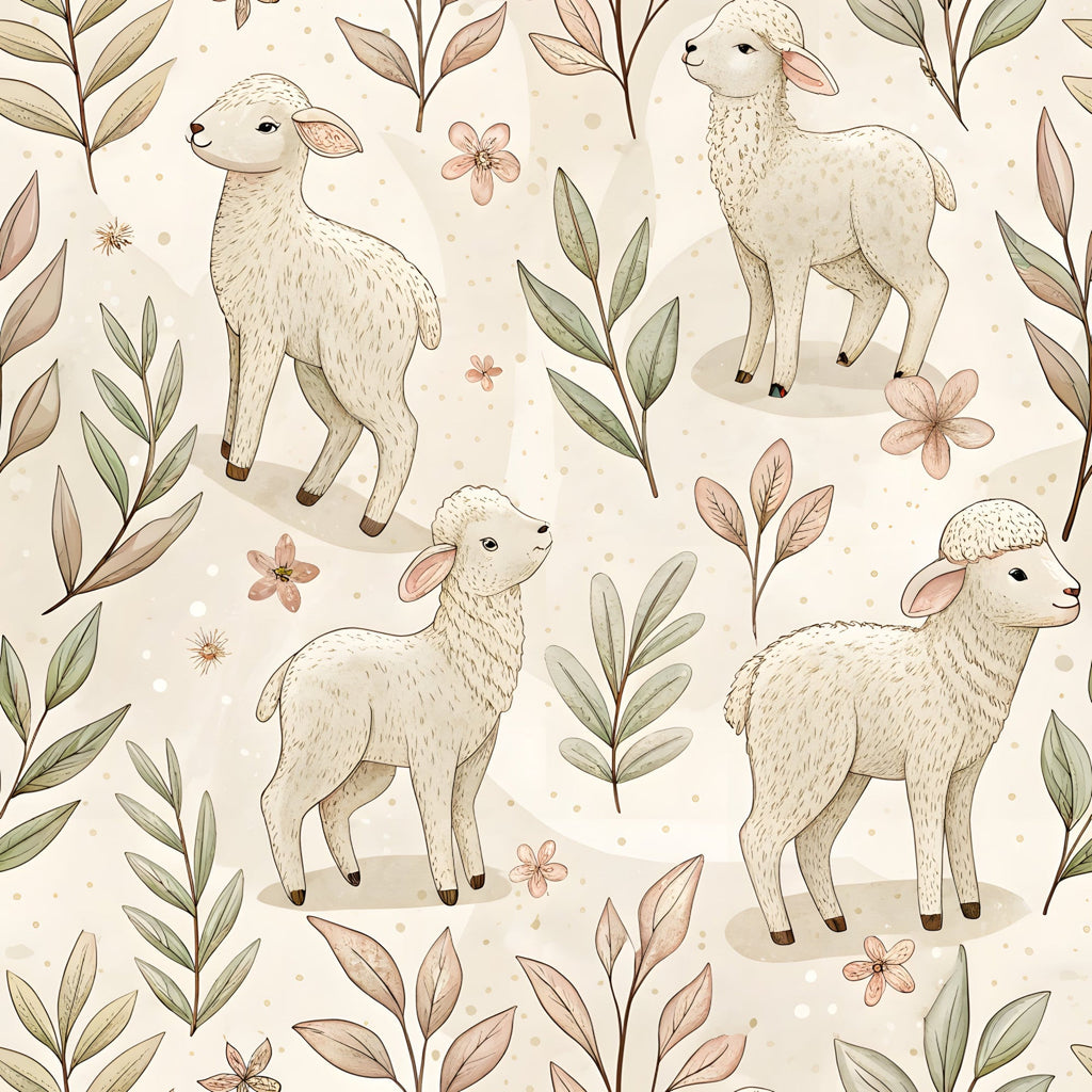 Sacred Meadow Pattern 8 Fleece Fabric