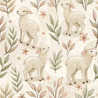 Sacred Meadow Pattern 8 Fleece Fabric