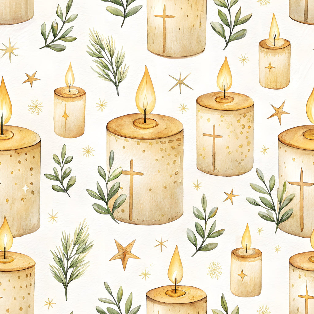 Sacred Meadow Pattern 9 Fleece Fabric