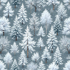Snowy Pines Pattern 11 Fleece Fabric