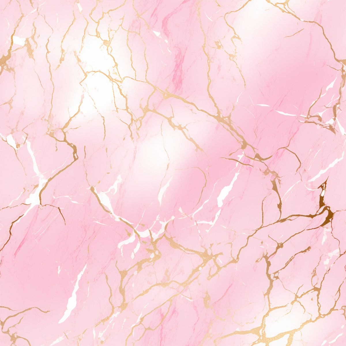 Gilded Rose Quartz Pattern 3 Fleece Fabric